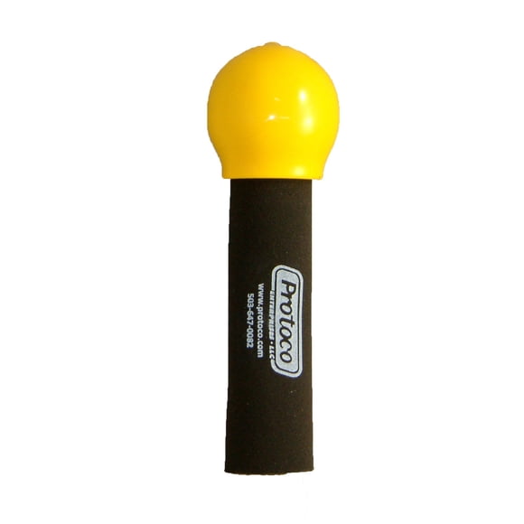 Protector de manija para gato hidráulico Protoco PJ-125-Y, perilla amarilla, 1.25" de diámetro