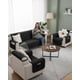 thumbnail image 2 of Cubre sillon reversibles con bolsas sest de 3 piezas 3+1+1, 2 of 5