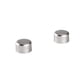 thumbnail image 1 of Pack 2 Unidades Terminal Tope De Metal Satín 19 Mm, 1 of 3