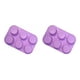 thumbnail image 1 of Pack x2 Moldes Silicona Moldes Cupcake Molde 6 Cavid Muffin, 1 of 2
