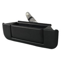 Ioensy - Manija De Puerta Trasera 69090-71010 Piezas Prácticas Para Camioneta Toyota 1989-1995 Color Negro