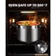 thumbnail image 3 of Juego de utensilios de cocina Cooks Standard de acero inoxidable de 8 piezas, color plateado, 3 of 5