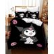 thumbnail image 2 of Cart-oon Bunny -3-Piece Be-d Set -Warm and- Comf-ortable -Kawaii- Beddi-ng Se-t Cute S-oft Mic-rofiber Bedclothe-s for Bo-ys Girls Ki-ds -King, 2 of 5