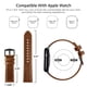 thumbnail image 2 of Correas de piel compatibles con Apple Watch de 42 mm y 44 mm - EDIMENS, 2 of 7