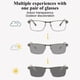 thumbnail image 5 of Gafas de presbicia con zoom inteligente, de doble uso, nuevas gafas de presbicia de metal anti luz azul con cambio de color, 5 of 5