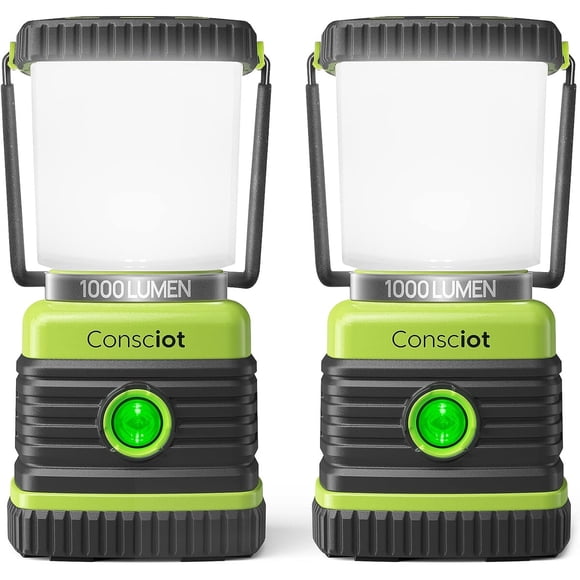 Linterna Camping Consciot 1000LM Regulable IPX4