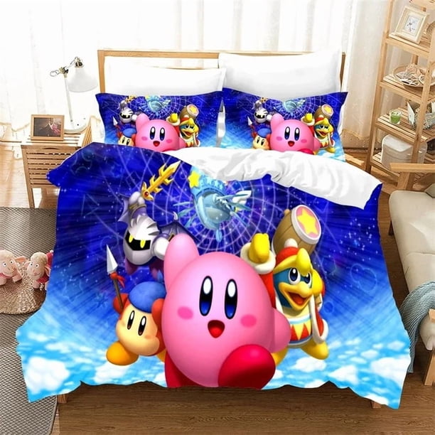 ed Cartoon Duvet Cover Pillowcase Kribys Bedding Set AnimeDouble Twin Full Queen King Adult Kids Bedclothes Quilt CoverBed Sheets