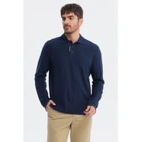 Fashionspark - Polera Hombre Print Silicona Azul Marino