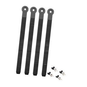 Ioensy - Correas De Tobillo Para Snowboard, Fijación Fácil De Usar, Reemplazo De Zapatos Para Patines Sobre Hielo, 4 Uds.