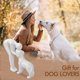 thumbnail image 2 of Figurilla FriyGardcn 15 cm Blanca de Persona y Perro, 2 of 7