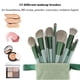 thumbnail image 3 of Kit de 22 brochas de maquillaje, brocha para base, brocha para sombra de ojos, juego de brochas de maquillaje (azul, juego de 22 piezas), 3 of 8