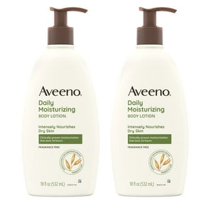 Loción Corporal Aveeno Daily Hidratante 2 X 532 Ml Para Piel Seca