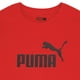 thumbnail image 5 of Camiseta con el logotipo número 1 de Puma para niños, roja, algodón/poliéster, 3T, 5 of 5