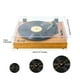thumbnail image 3 of Tocadiscos Tornamesa Vinilo 3 Velocidades RCA Wood Classic, 3 of 3