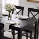 thumbnail image 5 of Juegos de comedor 4 sillas Negro Madera MDF, 5 of 6