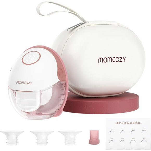 Momcozy Extractor de Leche Eléctrico Portátil Mobile Style | M6, Paquete de 1 Rojo
