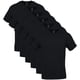 thumbnail image 1 of Camiseta Gildan Crew para hombre G1100 negra talla M (paquete de 6), 1 of 7