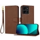 thumbnail image 1 of Funda Cartera para Motorola Moto G 5G 2025 Tarjetero Soporte Magnético y Correa Marrón, 1 of 5