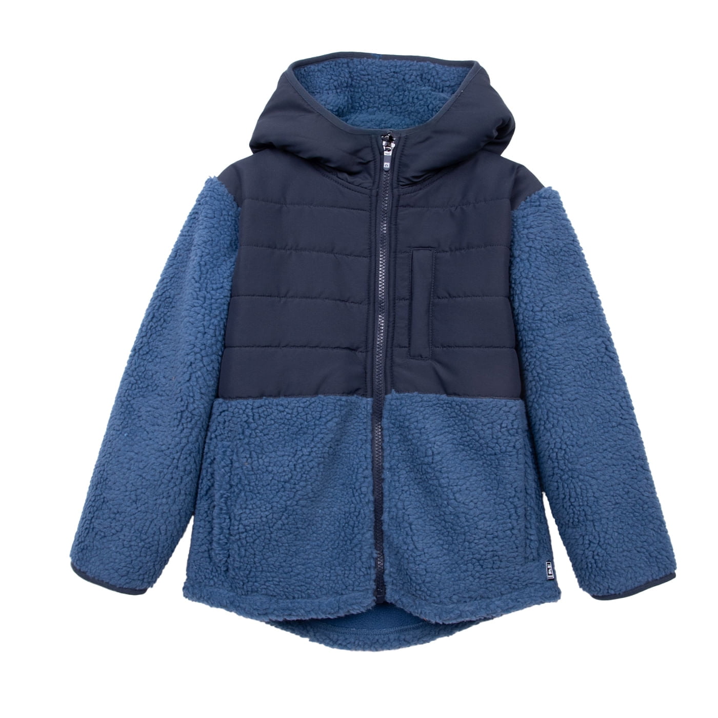 Pillin - Polerón Niño Con Chiporro Y Gorro Azul