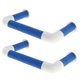 thumbnail image 4 of Pet Bird Accesorios para jaula de loros Pájaros Stand de madera perca azul S, 4 of 5