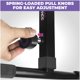 thumbnail image 5 of Taburete ajustable Piano Bench Liquid Stands de piel sintética, 5 of 6