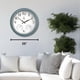 thumbnail image 2 of Reloj Lovely Home Essentials 46 cm verde azulado impermeable, 2 of 9