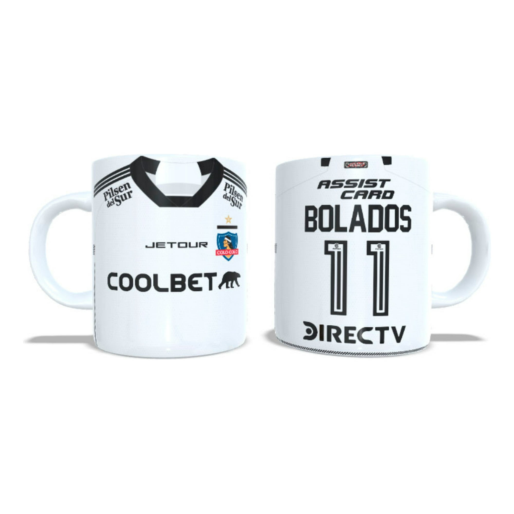 Arumistorechile - Tazon Taza + Porta Vaso Colocolo 2024 - Marco Bolados
