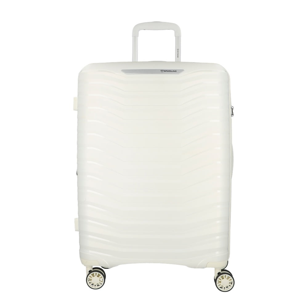 Maleta Grande Saxoline Titanium Blanco | Lider