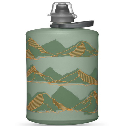 Hydrapak - Botella Hidratacion Stow Mountain Edition 500Ml Sutro Green