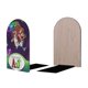 thumbnail image 2 of ¡Oye, AJ! Sujetalibros decorativos temáticos, tope para estantería con base antideslizante, uso dual para hogar y oficina - 2 piezas, 2 of 6