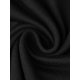 thumbnail image 5 of INSPIRE CHIC Camiseta de Mujer Vestido de Pijama Ropa de Casa con Puños Enrollados y Abertura Lateral M Negro, 5 of 6
