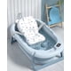thumbnail image 3 of Bañera Plegable Azul Ergonómica para Bebé con Cojín de Seguridad y Termómetro Digital, 3 of 6