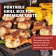 thumbnail image 2 of Parrilla para barbacoa Camp Chef Deluxe, accesorio de un solo quemador, color negro, 2 of 6