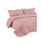 thumbnail image 2 of Cubrecama Quilt De Verano Con Colores Lisos King Rosa, 2 of 4