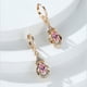 thumbnail image 1 of Women's Elegant Zircon Drop Earrings 18K Gold Plated Ear Jewelry Banquet Dinner Decor For Women Girls, 1 of 3
