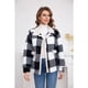 thumbnail image 2 of Chaqueta Leñadora Peluda Oversize Mujer Invierno Calidad Premium 6075, 2 of 4