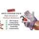 thumbnail image 2 of Guantes de trabajo Greendale de cuero y algodón, talla única para la mayoría, 2 of 8
