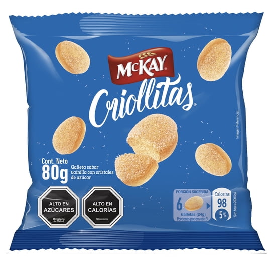 Galletas Criollitas Bolsa 80 g McKay