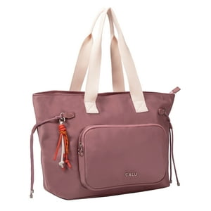 Calu Bags - Cartera Tote Amplia Ginger Palo Rosa Calu
