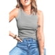 thumbnail image 2 of Top Acanalado Camiseta Sin Mangas Mujer Polera Fashion 102, 2 of 3