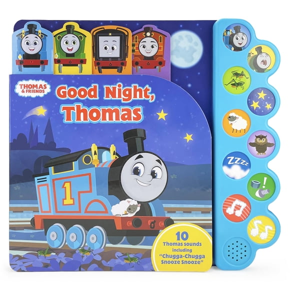 Libro Sonoro Thomas & Sus Amigos Buenas Noches Thomas 10 Botones