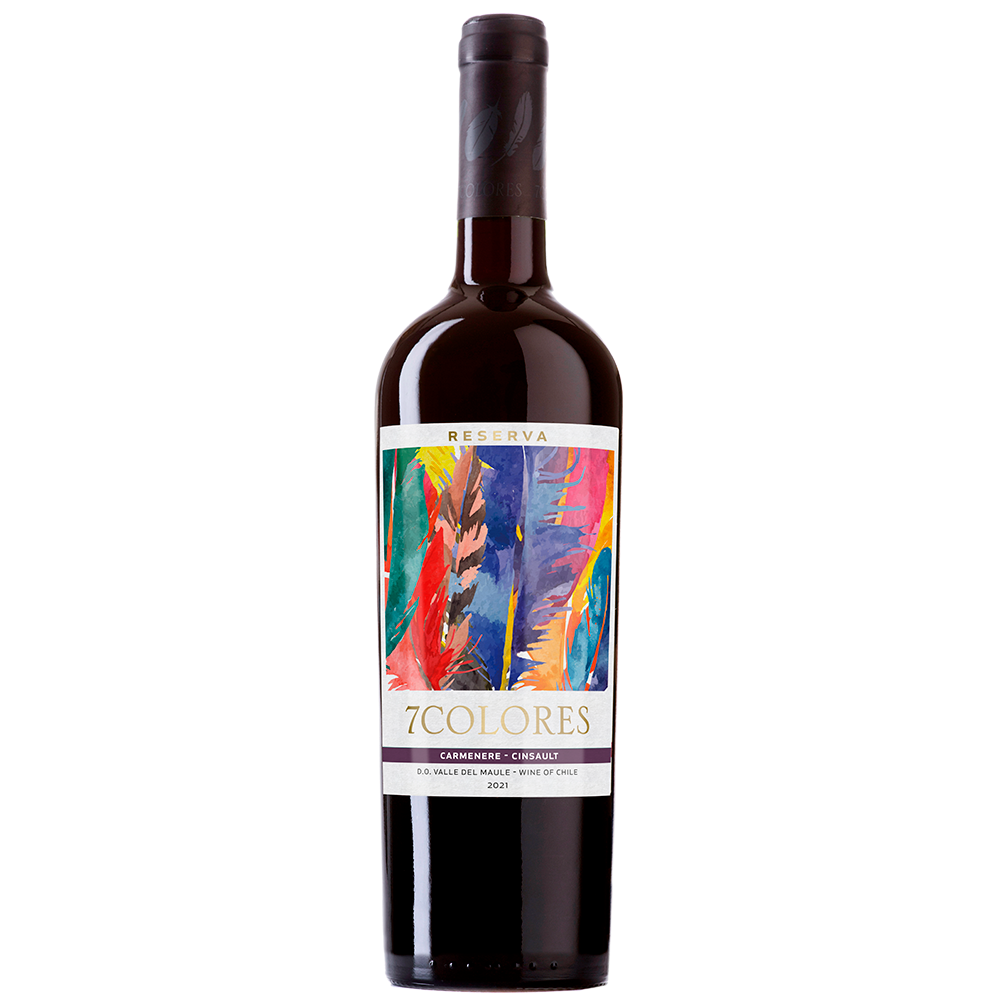 Vino 7 Colores Reserva Cabernet / Pais 750Cc