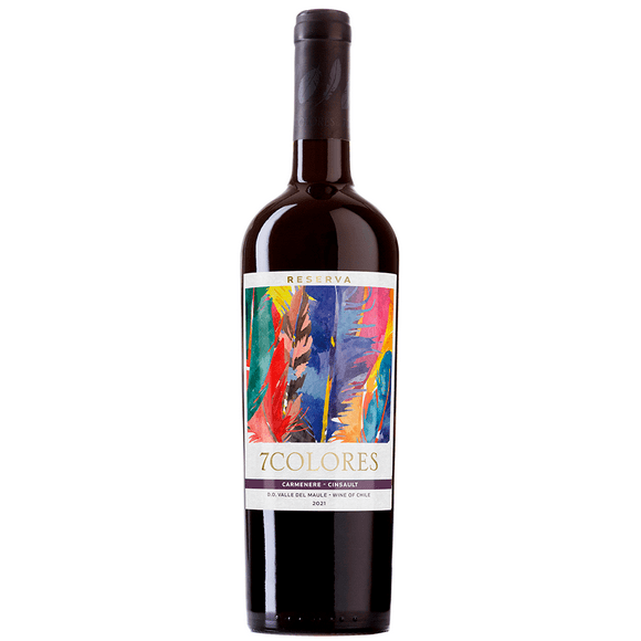 Vino 7 Colores Reserva Cabernet / Pais 750cc