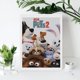 thumbnail image 4 of La Vida Secreta de tus Mascotas Kits de Pintura de Diamantes para Adultos 5D DIY Diamond Art Kits Full Drill Diamond Dots para Regalo Decoración de Pared y Relajación Artes de Gemas 30*40cm, 4 of 6