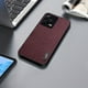 thumbnail image 1 of Metal Logo Phone Case For Xiaomi Redmi Note 12 Pro 5G Imitation Fabric Design With Precise Phone Buttons Back Cover, 1 of 5