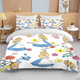 thumbnail image 1 of Alice in Wonderland Printed Bedding Set Cartoon Anime Microfiber Bed Set Pillowcase Adult Bed Cover Bedroom Bed Set Duvet, 1 of 5