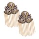thumbnail image 5 of Charretera Fringe Tassel Gifts 2Pcs Metal Luxury Para Cumplea?os Suéteres Friends Gold, 5 of 5