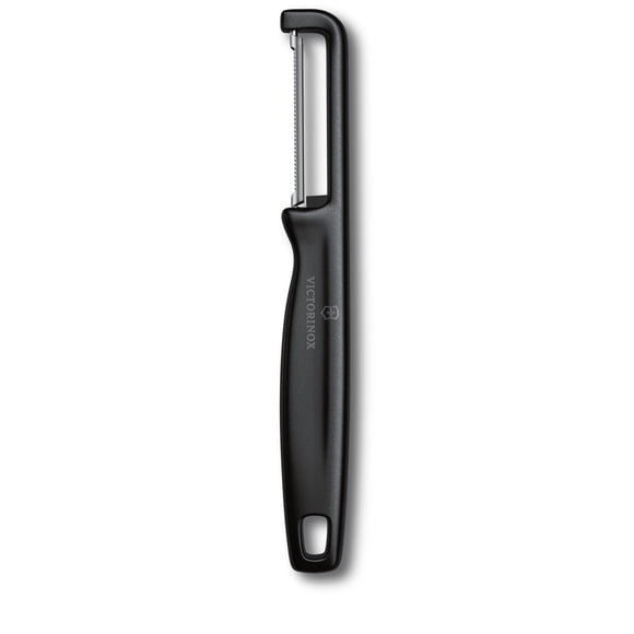 Pelador aserrado Iota negro Victorinox