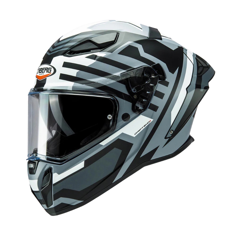 Casco Para Moto Caberg Drift Evo Ii Horizon Matt Grey/Black/White M