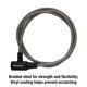 thumbnail image 4 of Bicicleta Cable Lock Master Lock 8154DPF con llave de 1,8 m de largo, 4 of 6